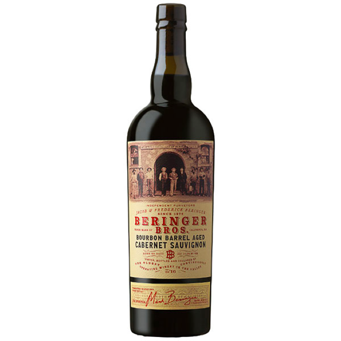 Beringer Bros Bourbon Barrel Aged Cabernet Sauvignon - Available at Wooden Cork