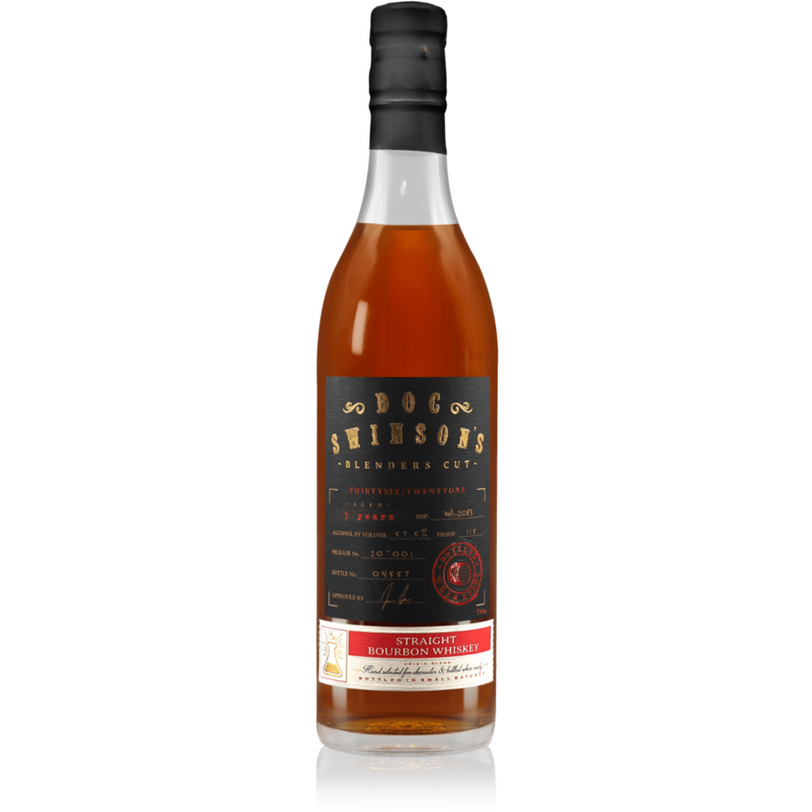 Doc Swinson's Blenders Cut Bourbon - Available at Wooden Cork