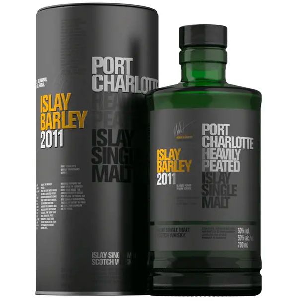 Bruichladdich Port Charlotte Islay Barley Single Malt - Available at Wooden Cork