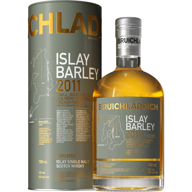 Bruichladdich Rockside Farm 2011 Islay Barley - Available at Wooden Cork
