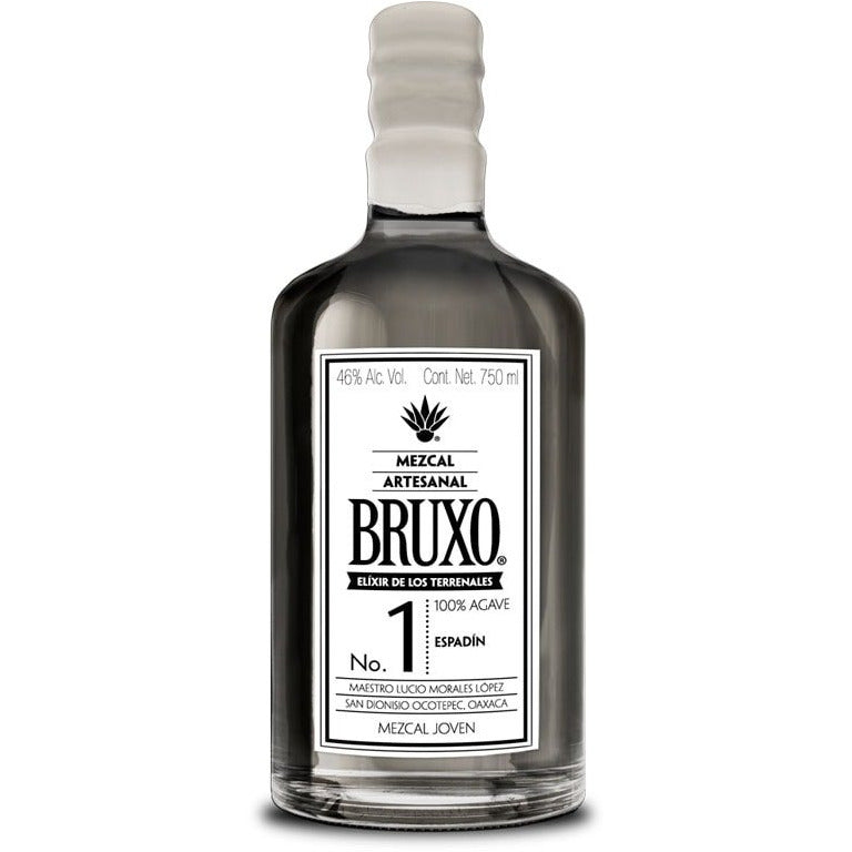 Bruxo No 1 Espadin Mezcal Joven 750ml - Available at Wooden Cork