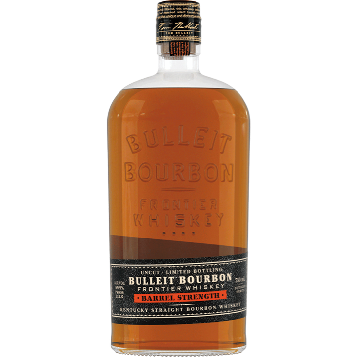 Bulleit Bourbon Barrel Strength - Available at Wooden Cork