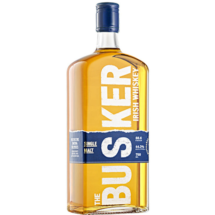 The Busker Single Malt Traditional Irish Whiskey - Available at Wooden Cork