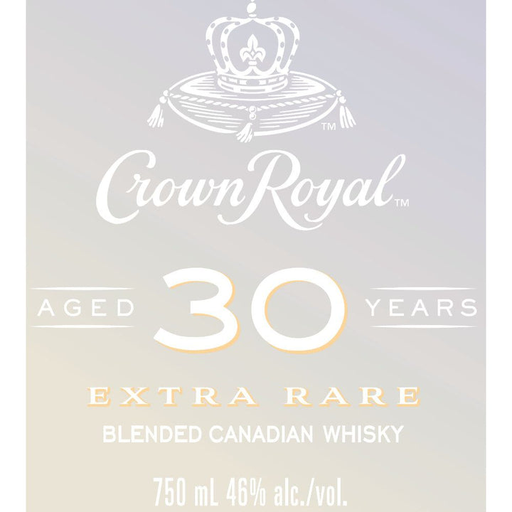 Crown Royal 30 Year Old Extra Rare Blended Whisky