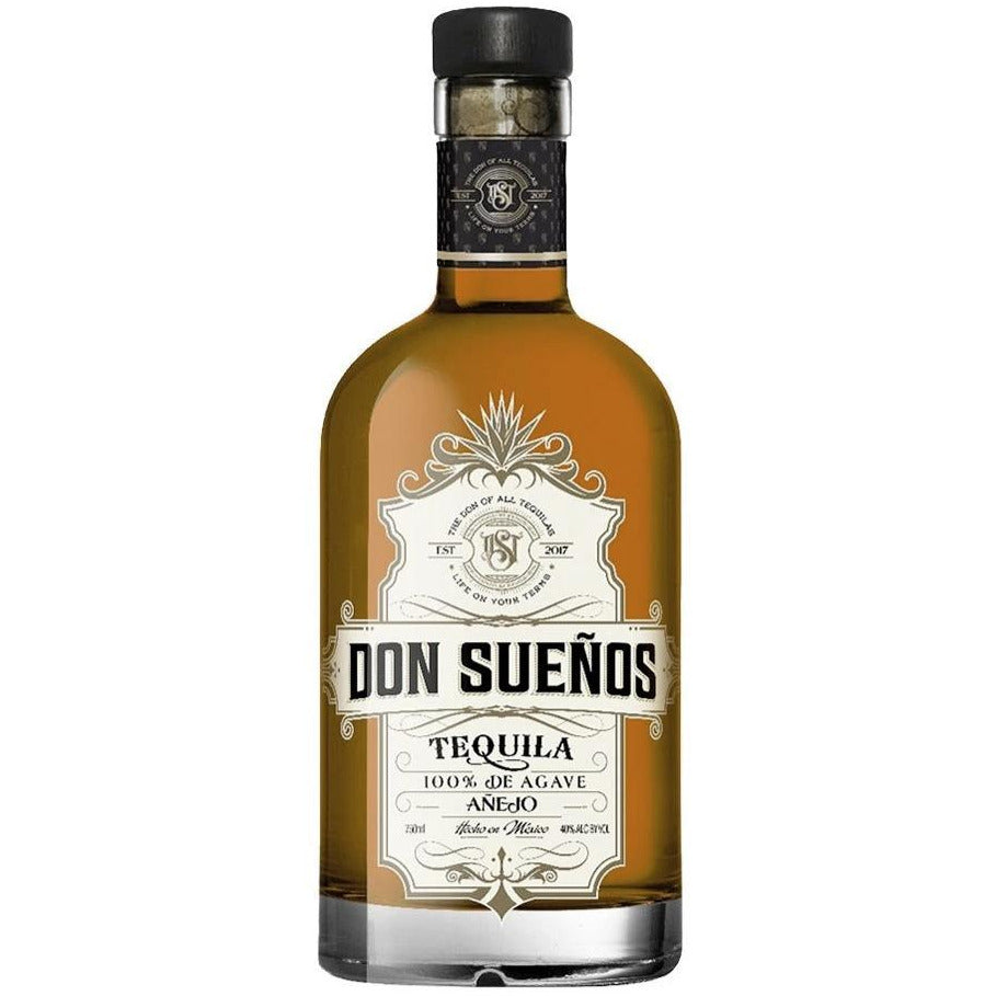 Don Sueños Tequila Anejo - Available at Wooden Cork