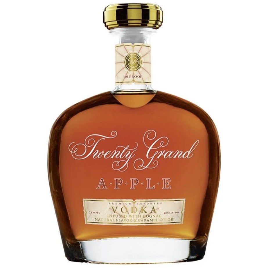 Twenty Grand APPLE VODKA Infused with Cognac - Available at Wooden Cork