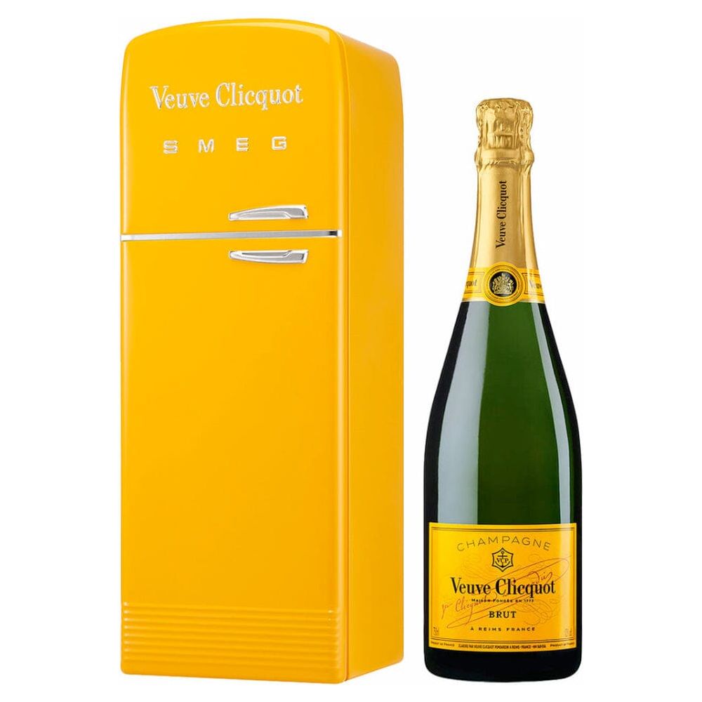 Veuve Clicquot Brut With SMEG Fridge Gift Box
