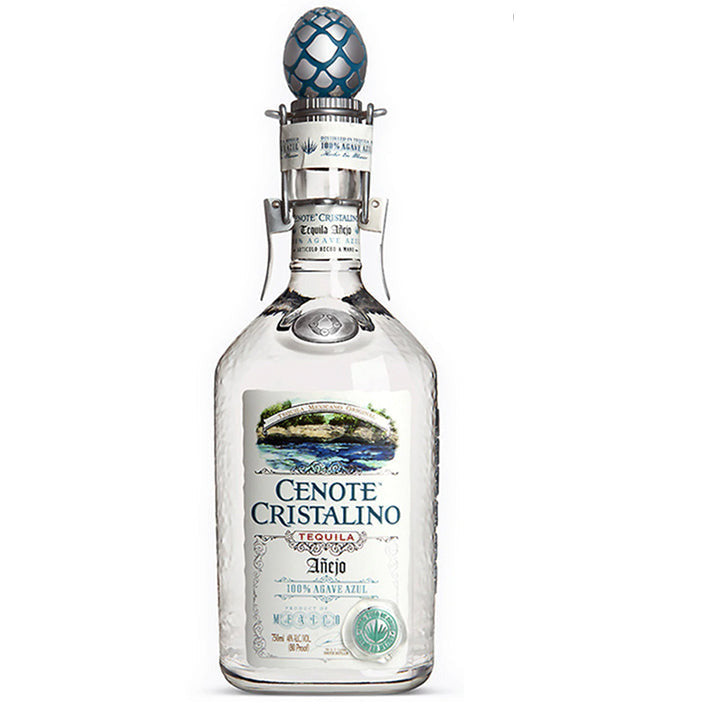 Cenote Tequila Cristalino Anejo 750ml - Available at Wooden Cork