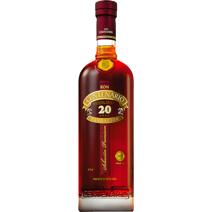 Ron Centenario Fundacion 20 Year Rum - Available at Wooden Cork