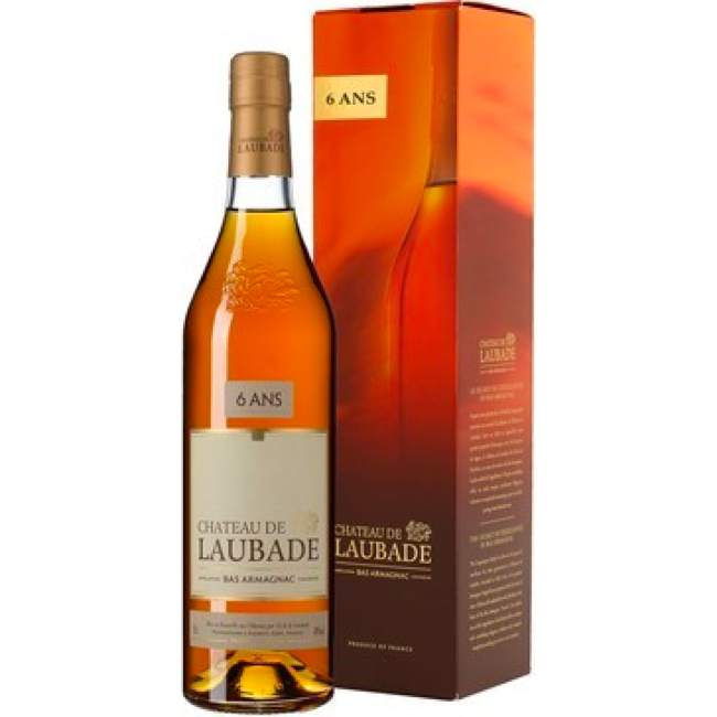 Buy Château de Laubade 6 Years Old Bas-Armagnac | Château de Laubade -  Wooden Cork #1 Online Liquor Store