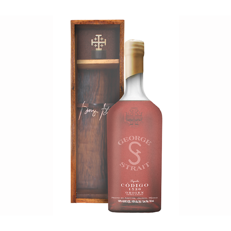 Código 1530 George Strait Origen Tequila - Available at Wooden Cork