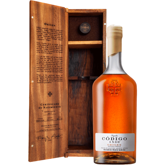 Codigo 1530 Origen Extra Anejo Tequila - Available at Wooden Cork