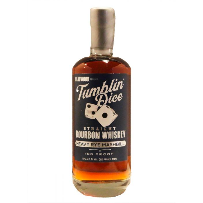 Deadwood Tumblin Dice Bourbon Heavy Rye Mashbill - Available at Wooden Cork