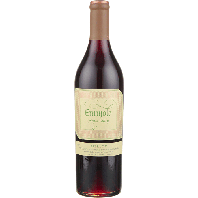 Emmolo Napa Valley Merlot - Available at Wooden Cork