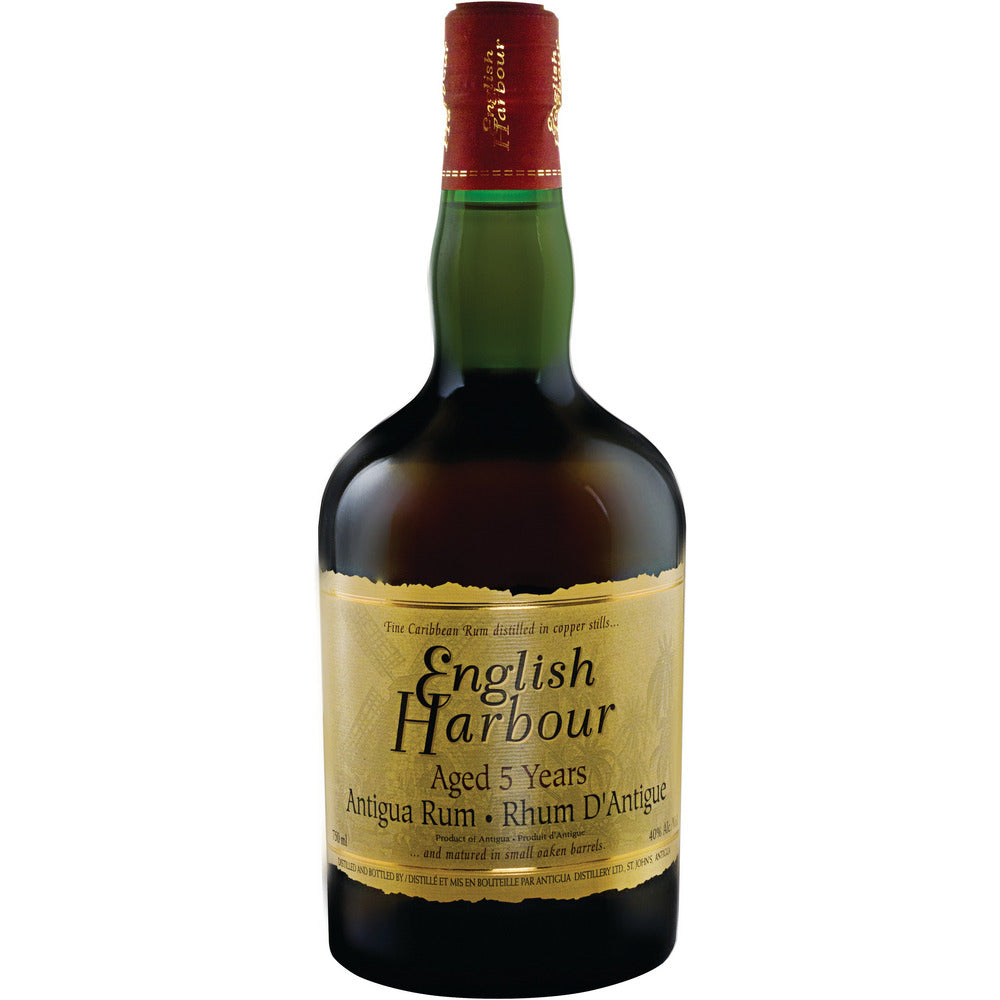 English Harbour 5 Year Old Rum - Available at Wooden Cork