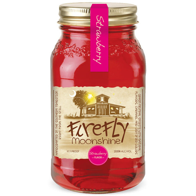 Firefly Distillery Strawberry Moonshine - Available at Wooden Cork