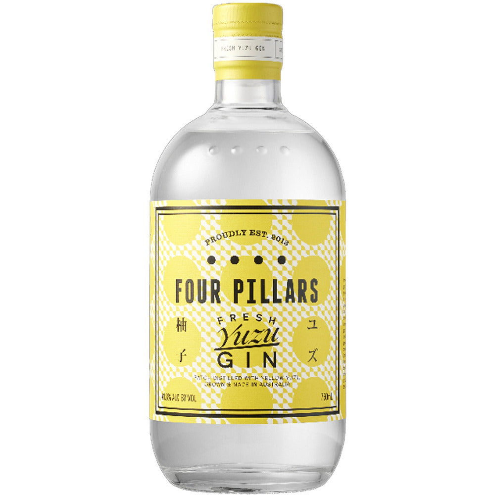 Four Pillars Fresh Yuzu Australia Gin - Available at Wooden Cork
