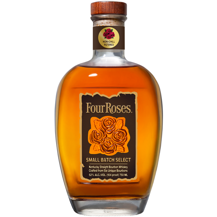 Four Roses Small Batch Bourbon w/ Rose Ice Molds