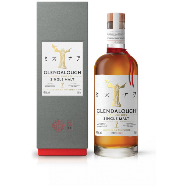 Glendalough Distillery 7 Year Old Mizunara Finish Single Malt Irish Whiskey - Available at Wooden Cork