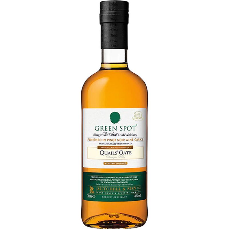 Green Spot Quails' Gate Irish Whiskey
