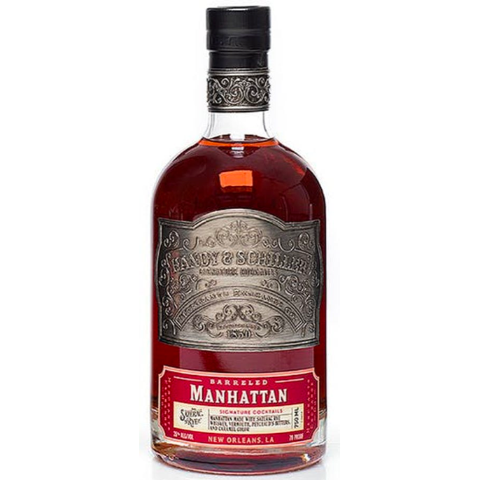 Handy & Schiller Barreled Manhattan Cocktail - Available at Wooden Cork