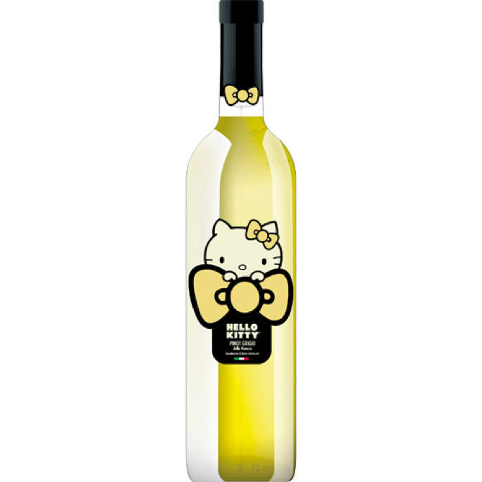 Hello Kitty Pinot Grigio - Available at Wooden Cork