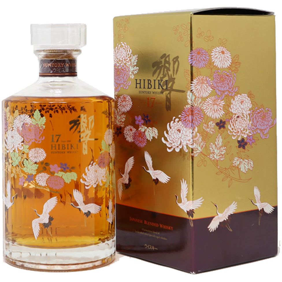 Hibiki 17 Year Old Chrysanthemum & Crane - Available at Wooden Cork