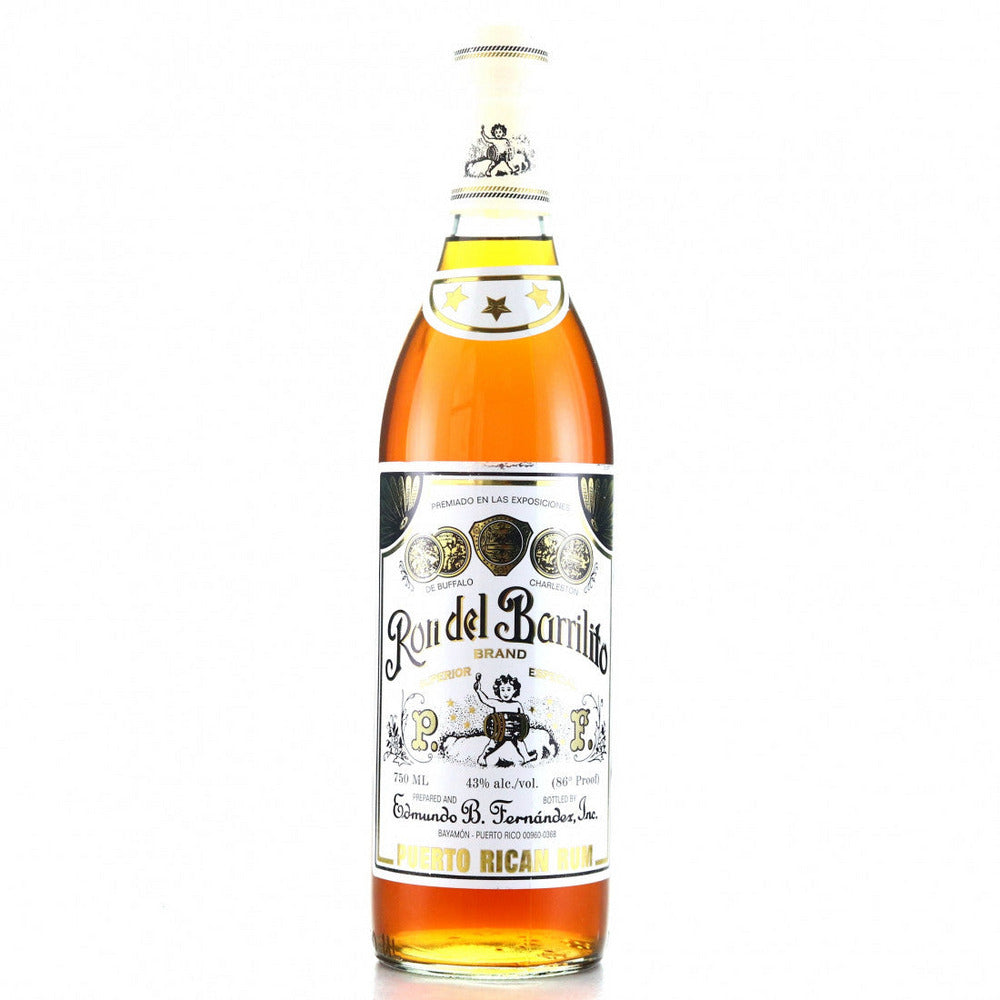 Ron Del Barrilito Aged Rum Three Stars Superior Especial - Available at Wooden Cork