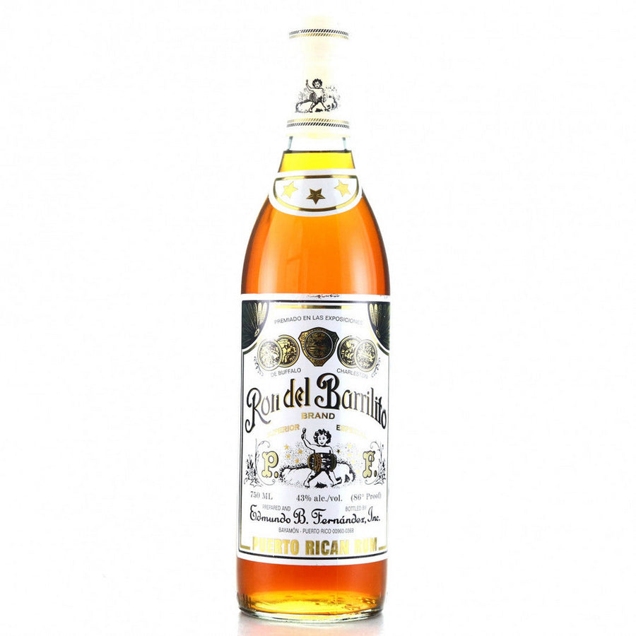 Ron Del Barrilito Aged Rum Three Stars Superior Especial - Available at Wooden Cork
