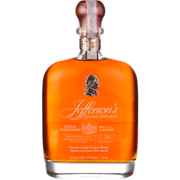 Jefferson's Grand Selection Chateau Pichon Baron Bourbon - Available at Wooden Cork