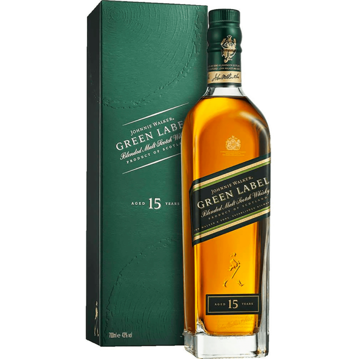 Johnnie Walker Green Label | 15 Year Malt – Wooden Cork Johnnie Walker Green Label | 15 Year Malt – Wooden Cork