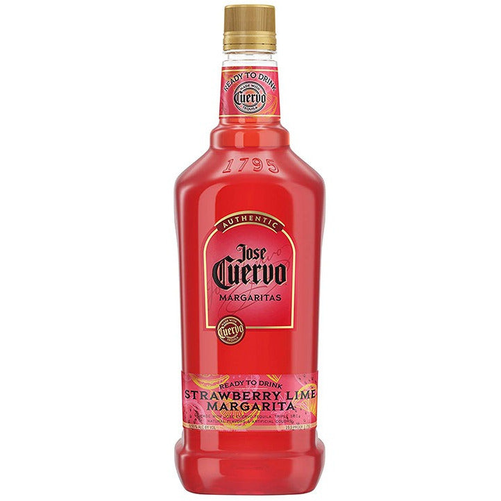 Jose Cuervo Authentic Strawberry Lime Margarita - Available at Wooden Cork