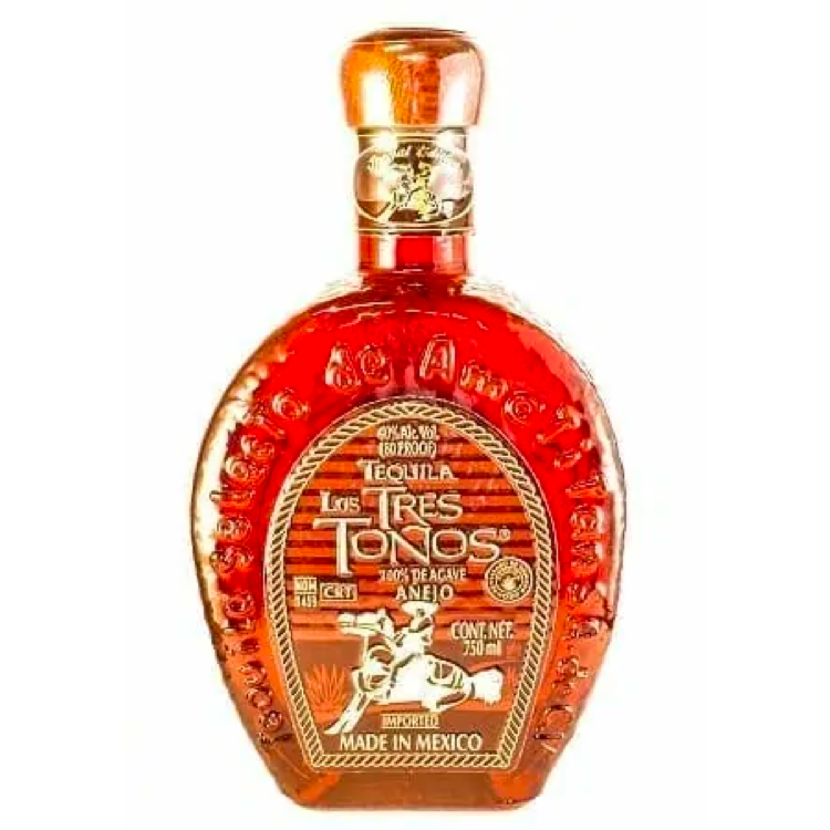 Los Tres Tonos Anejo Tequila - Available at Wooden Cork