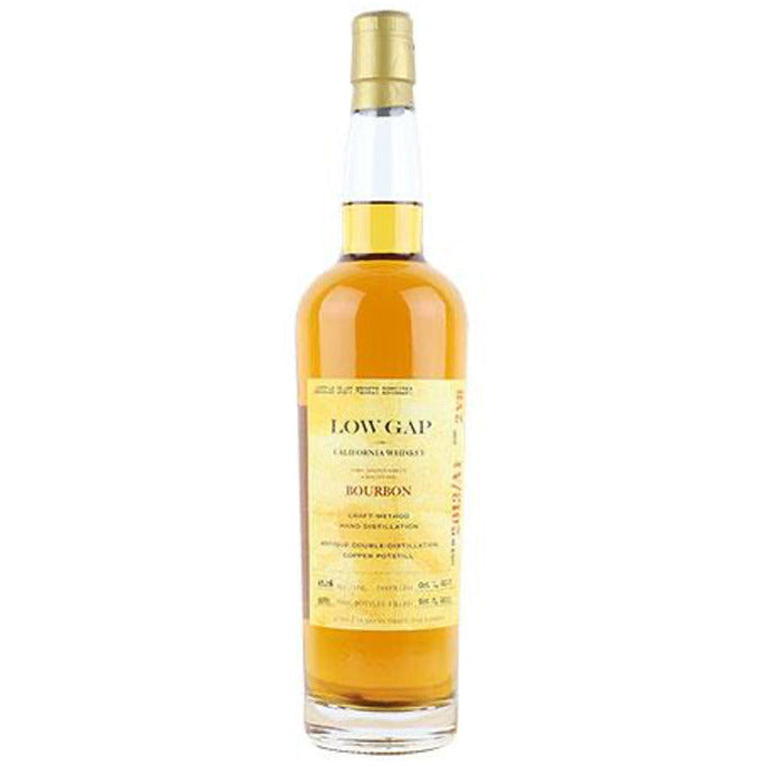 Low Gap Bourbon Whiskey - Available at Wooden Cork