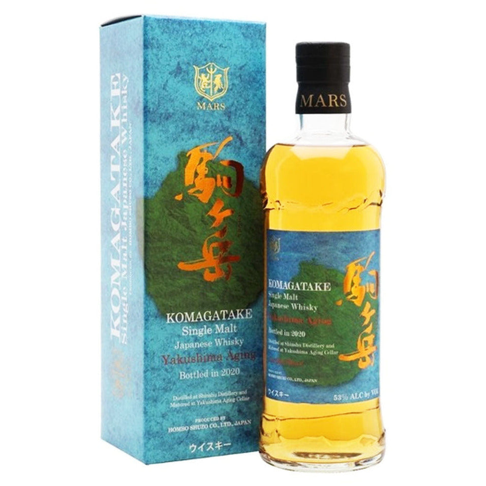 Mars Komagatake Single Malt Japanese Whisky Yakushima Aging Bottled in 2021 - Available at Wooden Cork