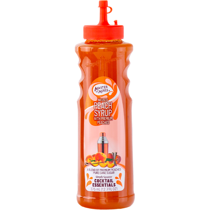 Master of Mixes Peach Syrup - Available at Wooden Cork