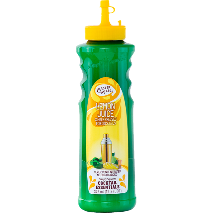 Master of Mixes Single Pressed Lemon Juice - Available at Wooden Cork