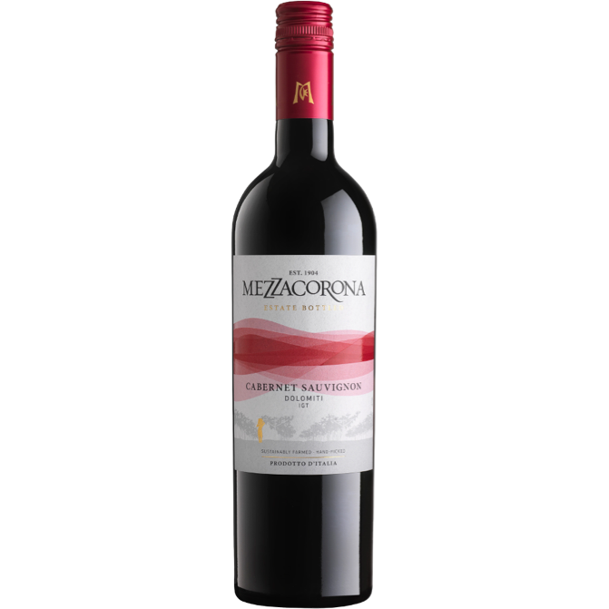 MezzaCorona Cabernet Sauvignon - Available at Wooden Cork