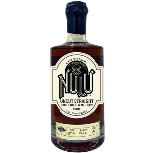 NULU Cask Strength Uncut Straight Bourbon Whiskey Batch 1