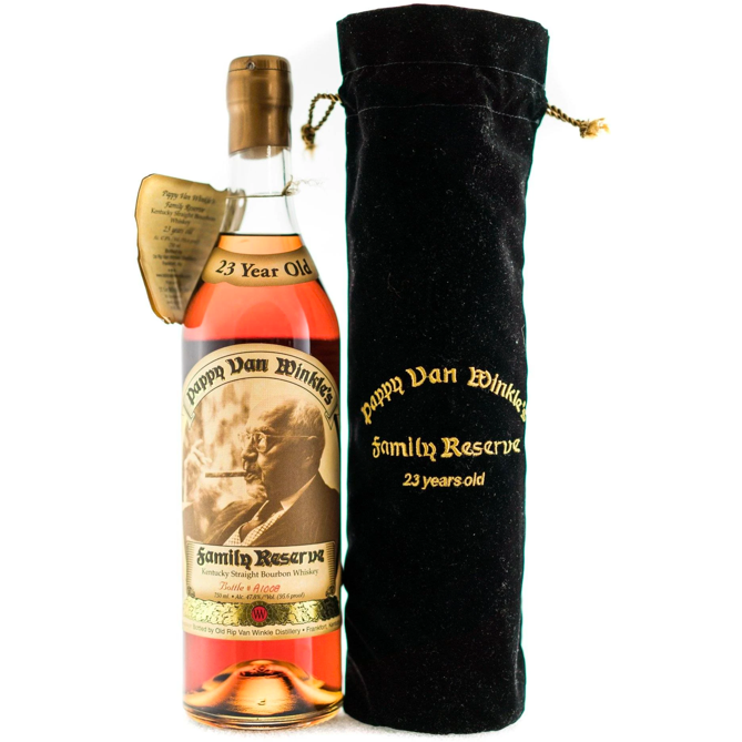 Pappy Van Winkle's Family Reserve 23 Year Old - SIGNED 2005 Gold Wax - Available at Wooden Cork