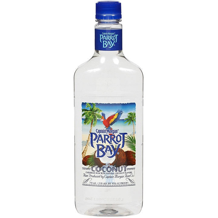 palms coconut rum Captain Morgan Parrot Bay