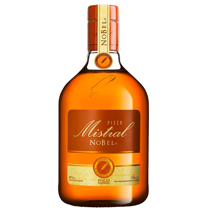 Pisco Mistral Nobel Pisco Reservado 40º - Available at Wooden Cork