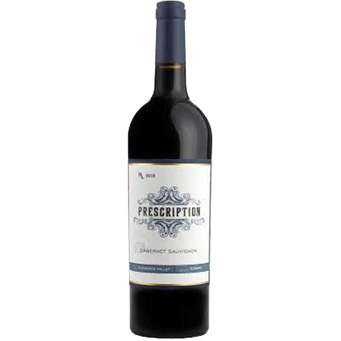 Prescription Cabernet Sauvignon Alexander Valley - Available at Wooden Cork