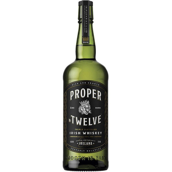 Proper Twelve Irish Whiskey - Available at Wooden Cork