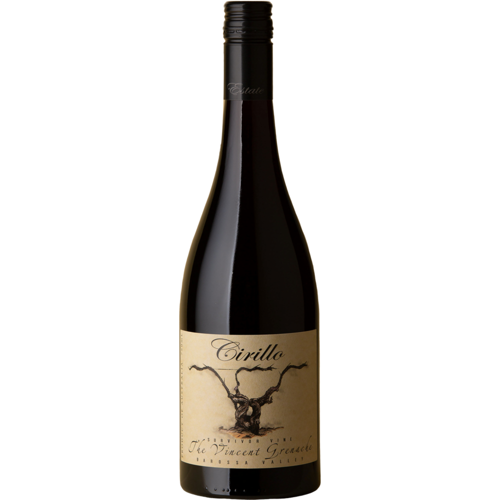 Cirillo Grenache The Vincent Survivor Vine Barossa Valley - Available at Wooden Cork
