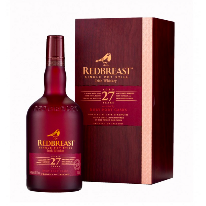 Redbreast 27 Year Old Irish Single Pot Still Whiskey - Available at Wooden Cork