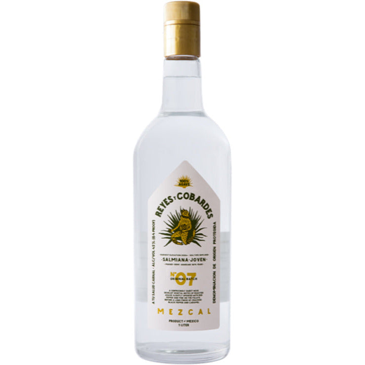 Reyes y Cobardes Salmiana Mezcal 1l - Available at Wooden Cork