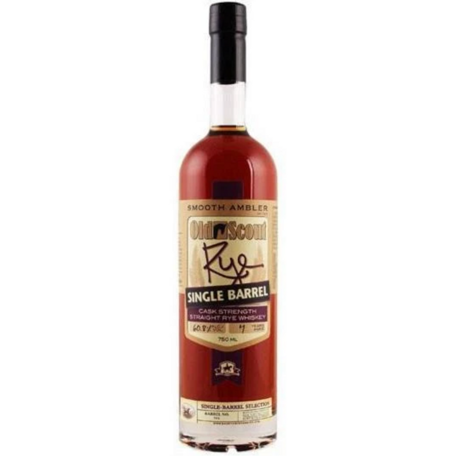 Smooth Ambler Old Scout Single Barrel Rye - Available at Wooden Cork