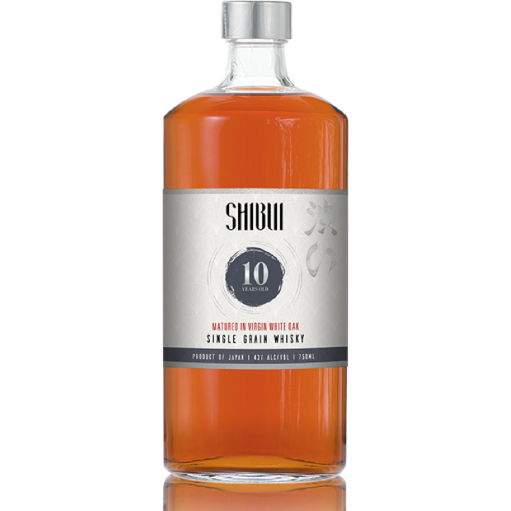 Shibui 10 Year Single Grain White Oak Whisky 750ml - Available at Wooden Cork