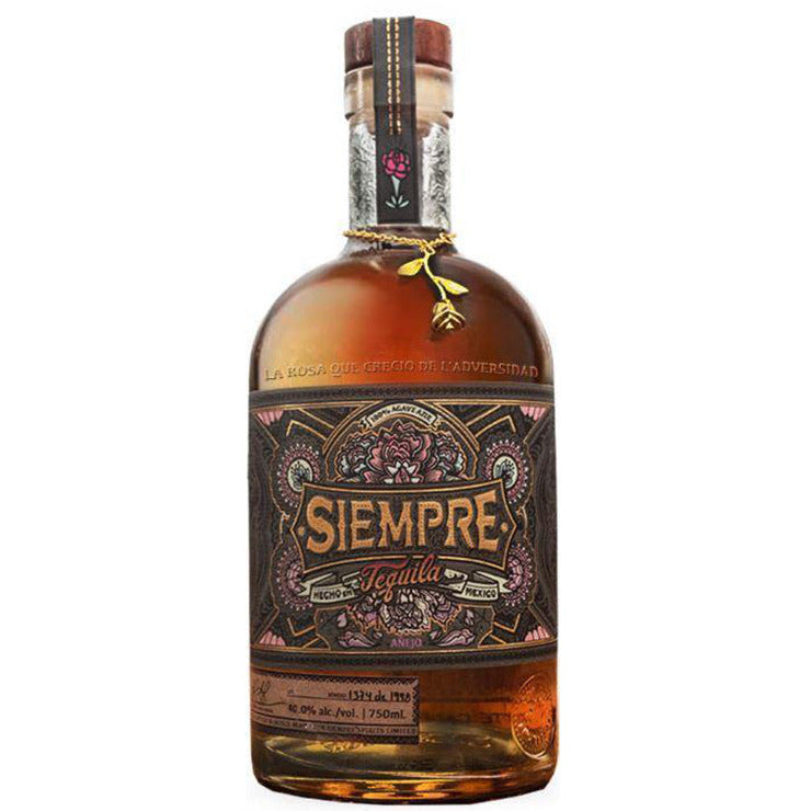Siempre Anejo Tequila - Available at Wooden Cork